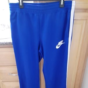Blue nike men's sweat pants